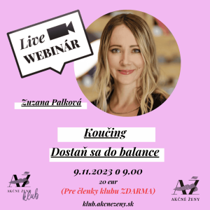 Koučing dostan sa do balance