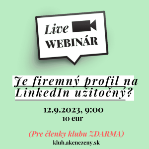 Je firemný profil na LinkedIn užitočný