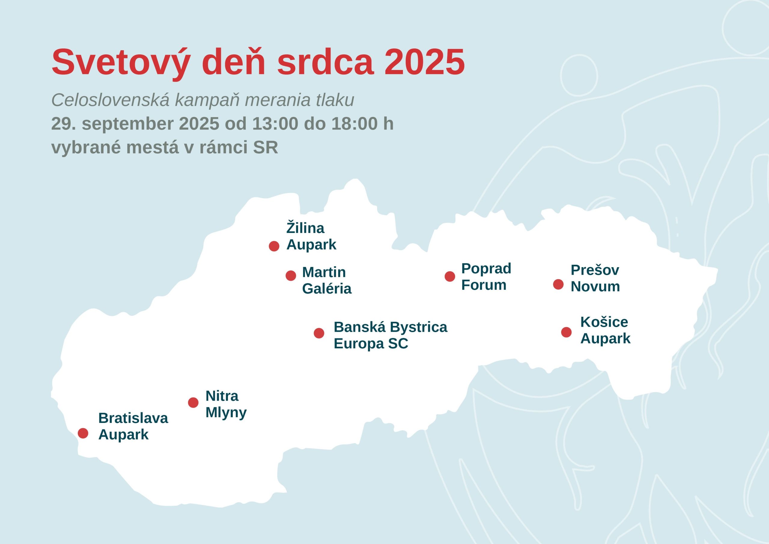 Každoročne zabijú kardiovaskulárne ochorenia viac ako 20,5 milióna ľudí po celom svete