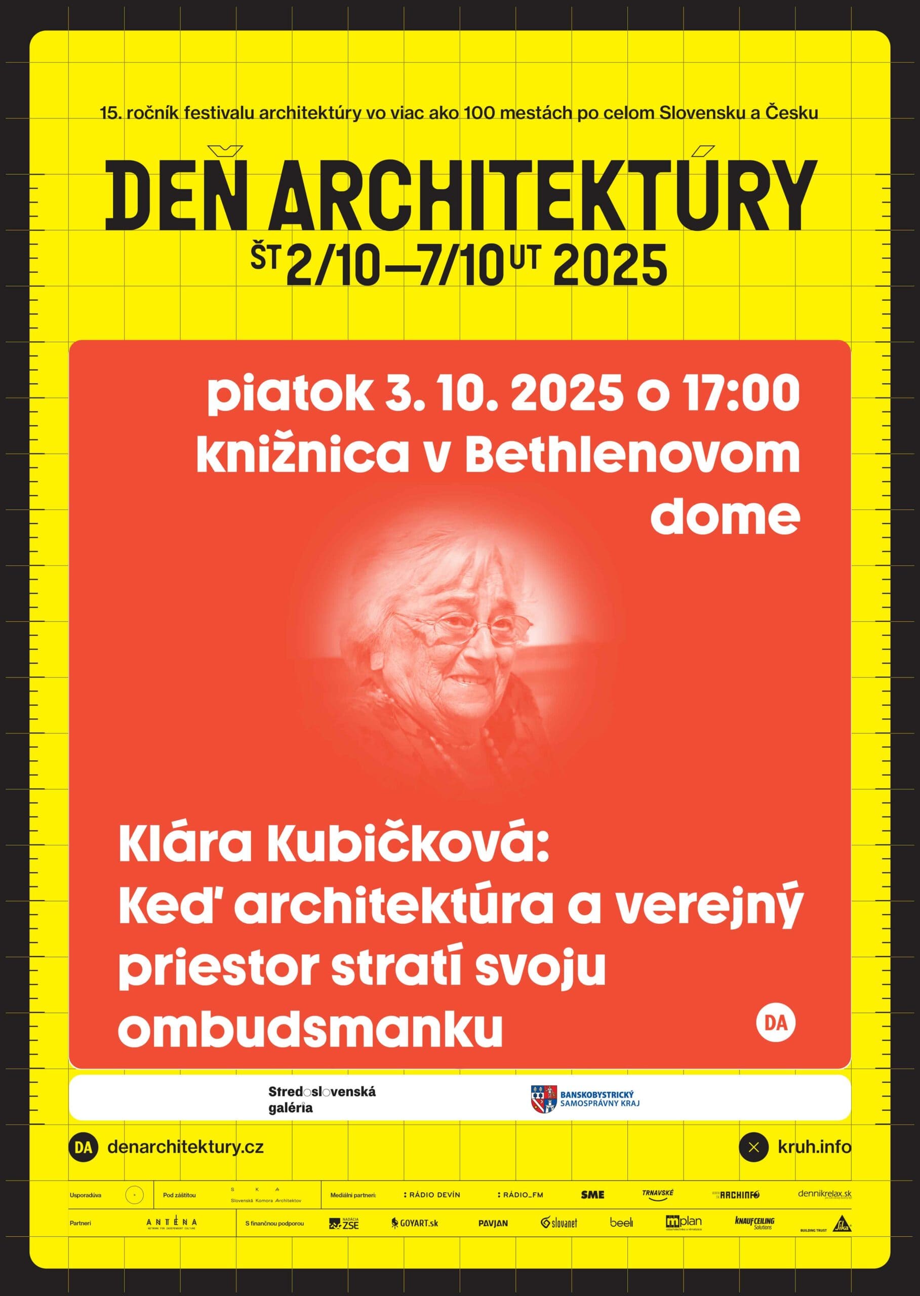 Deň architektúry 2025: Tá architektúra patrí aj ženám