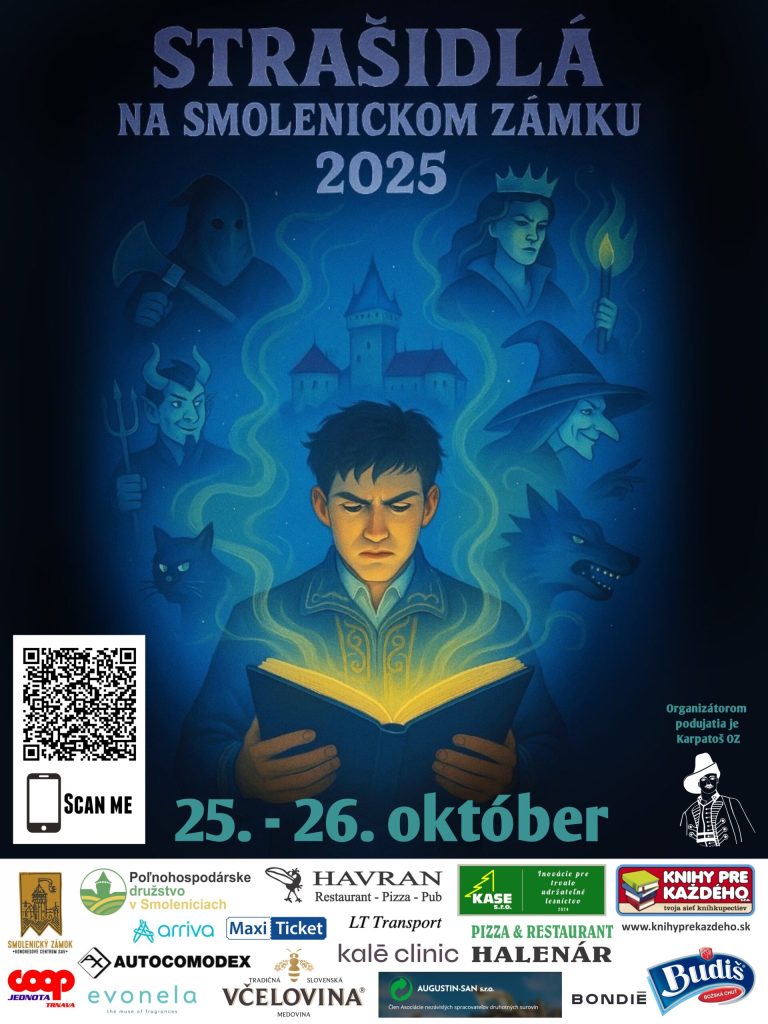 Ožívajú hrdinovia slovenských povestí! Podujatie Strašidlá na Smolenickom zámku odštartuje už o pár dní!