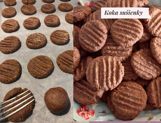 Domáce koka sušienky