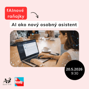 fAInové raňajky - AI ako nový osobný asistent