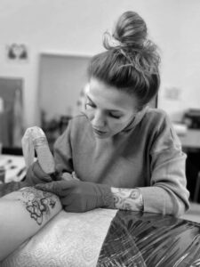 Tatérka vo svojom štúdiu