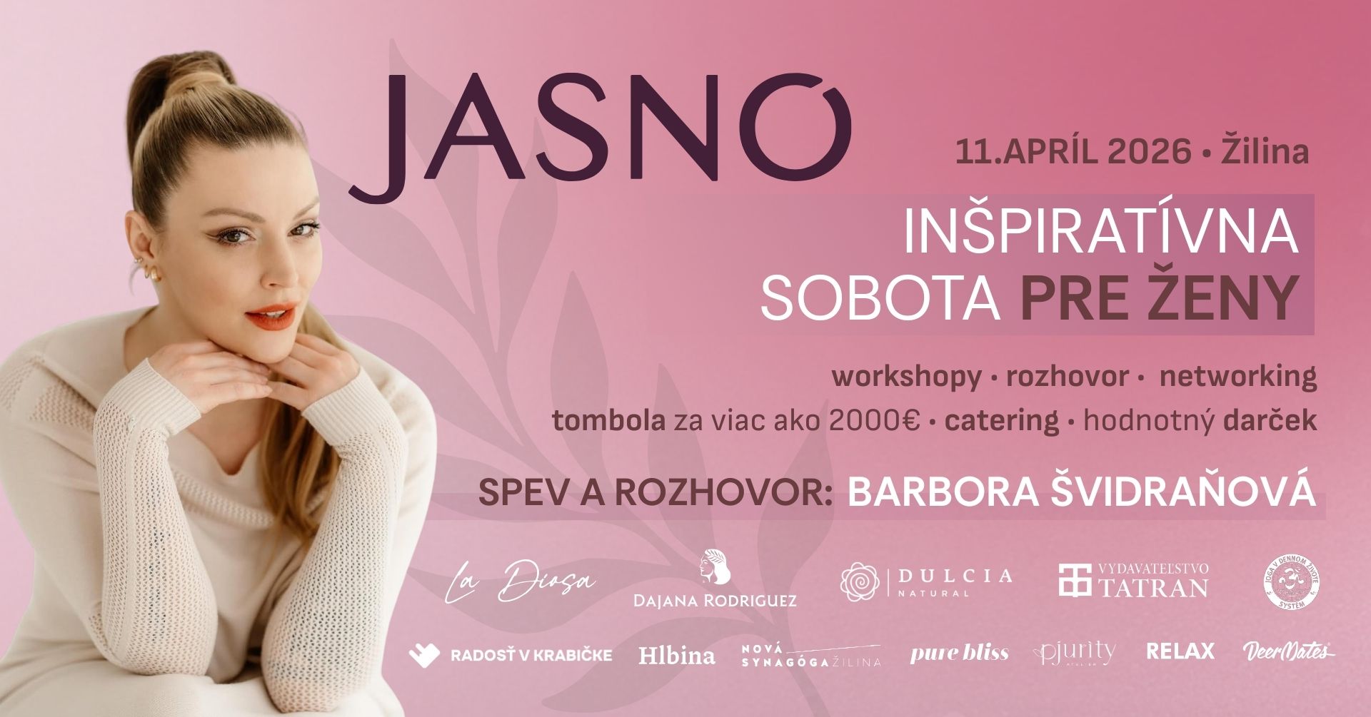 JASNO: Deň pre ženy, ktoré chcú mať jasnejšie v tom, kam chcú smerovať v práci či osobnom živote