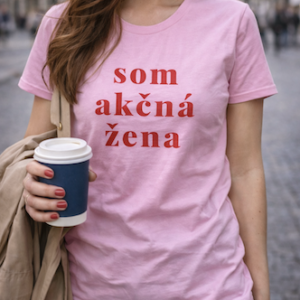 ružové tričko