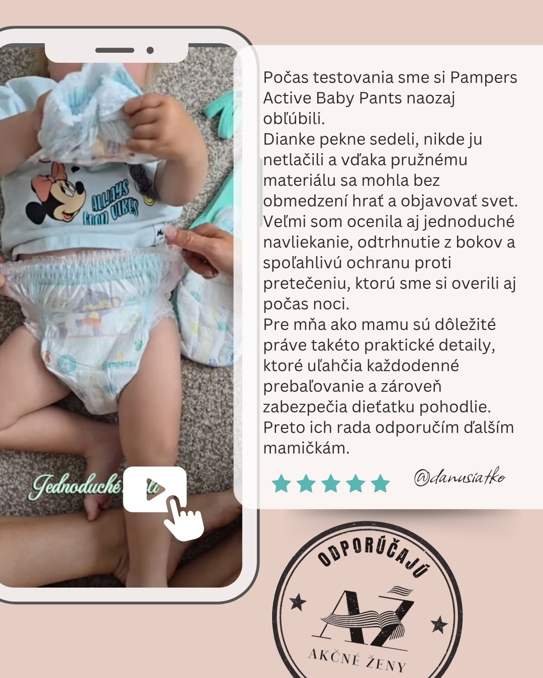 Pampers recenzie