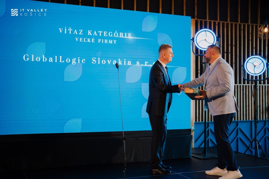 GlobalLogic Slovakia Tibor Radačovský. Zdroj fotografie: Košice IT Valley.